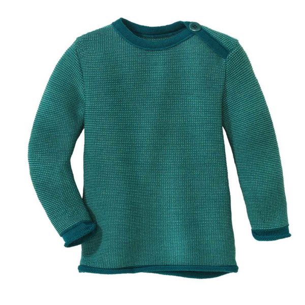 pullover bébé laine mérinos tricot bio disana pacific