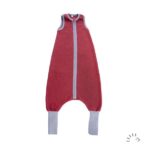 gigoteuse à pieds pour enfant sac de couchage en polaire de coton bio popolini iobio