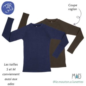 pull laine mérinos homme tricot manches longues