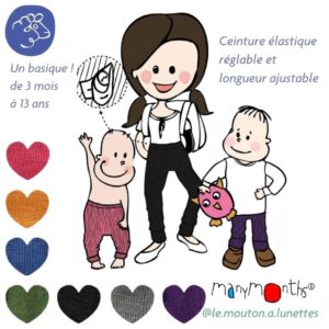 leggings merinos enfant évolutifs manymonths évolutifs