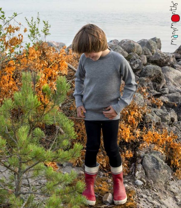 Pullover ManyMonths en laine mérinos avec renforts – Image 2