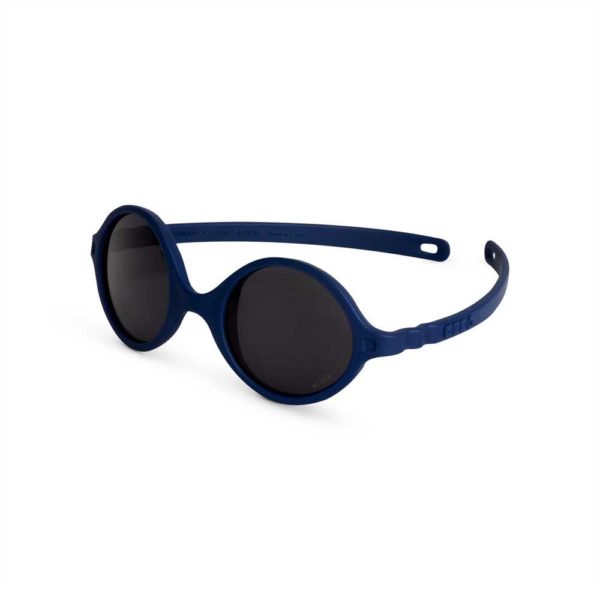 KIETLA lunettes de soleil bebe incassables reversibles DIABOLA bleu denim