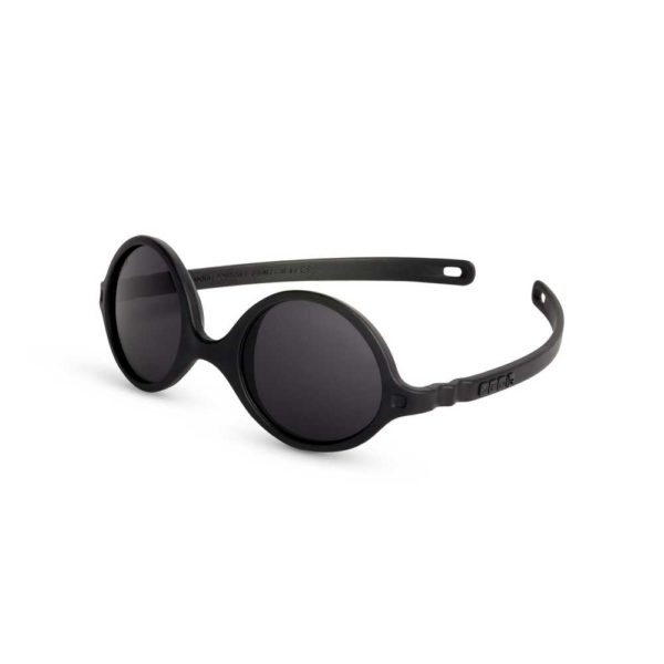 KIETLA lunettes de soleil bebe incassables reversibles DIABOLA noir