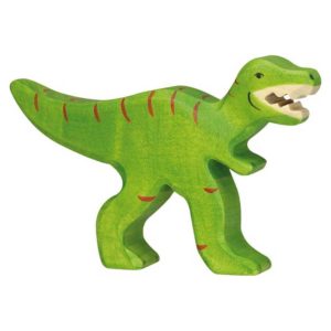 tyrannosaure en bois dino t-rex holztiger goki jouet bois enfant
