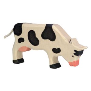 vache en bois holztiger goki jouet bois enfant