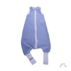 gigoteuse été à pieds pour bébé et enfant sac de couchage en mousseline de coton bio popolini iobio
