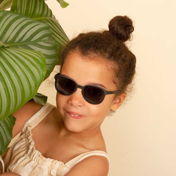 kietla lunettes de soleil WAZZ incassables bebe enfant noir