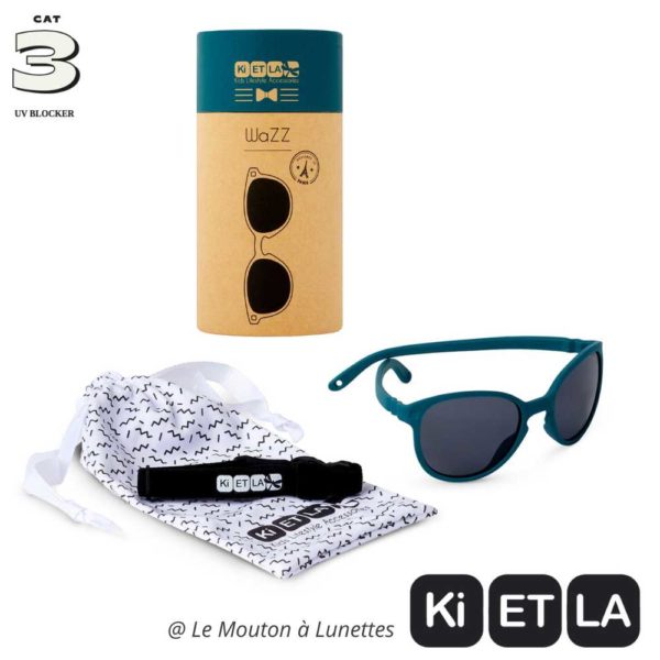 kietla lunettes de soleil WAZZ incassables bebe enfant protection3