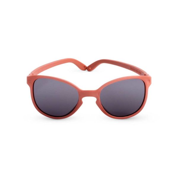 kietla lunettes de soleil WAZZ incassables bebe enfant protection3 terracotta