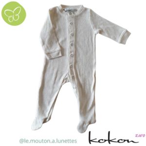 pyjama soie bourrette bébé kokon zwo peaux sensibles atopiques Le mouton à Lunettes