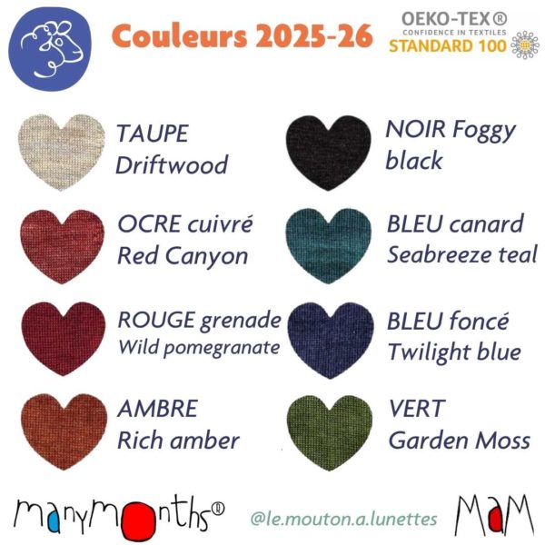 Cagoule ourson ManyMonths "Teddy" en laine mérinos – PRECOMMANDE 2025/26 – Image 4