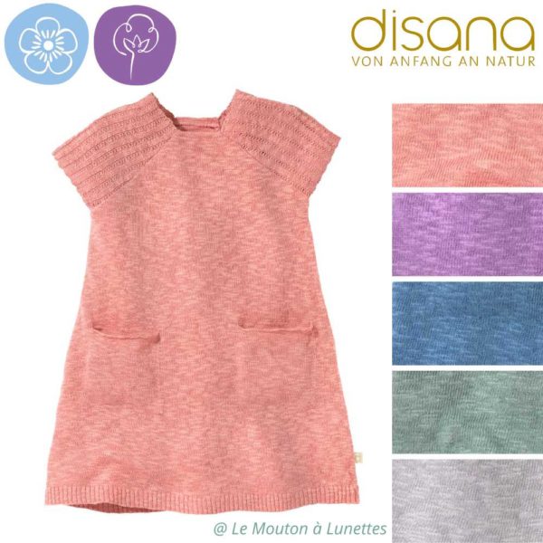 Robe en lin et coton bio DISANA - Nouveauté !