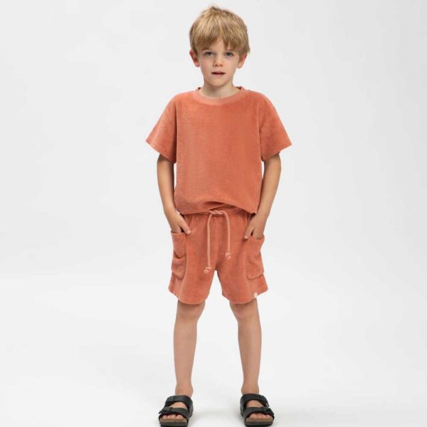 Short en éponge de coton bio pour enfant - Matona – Image 7