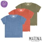 MATONA tshirt eponge enfant coton bio mixte pyjama ete
